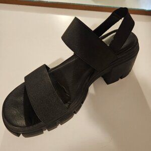 Womens chunk dress sandle